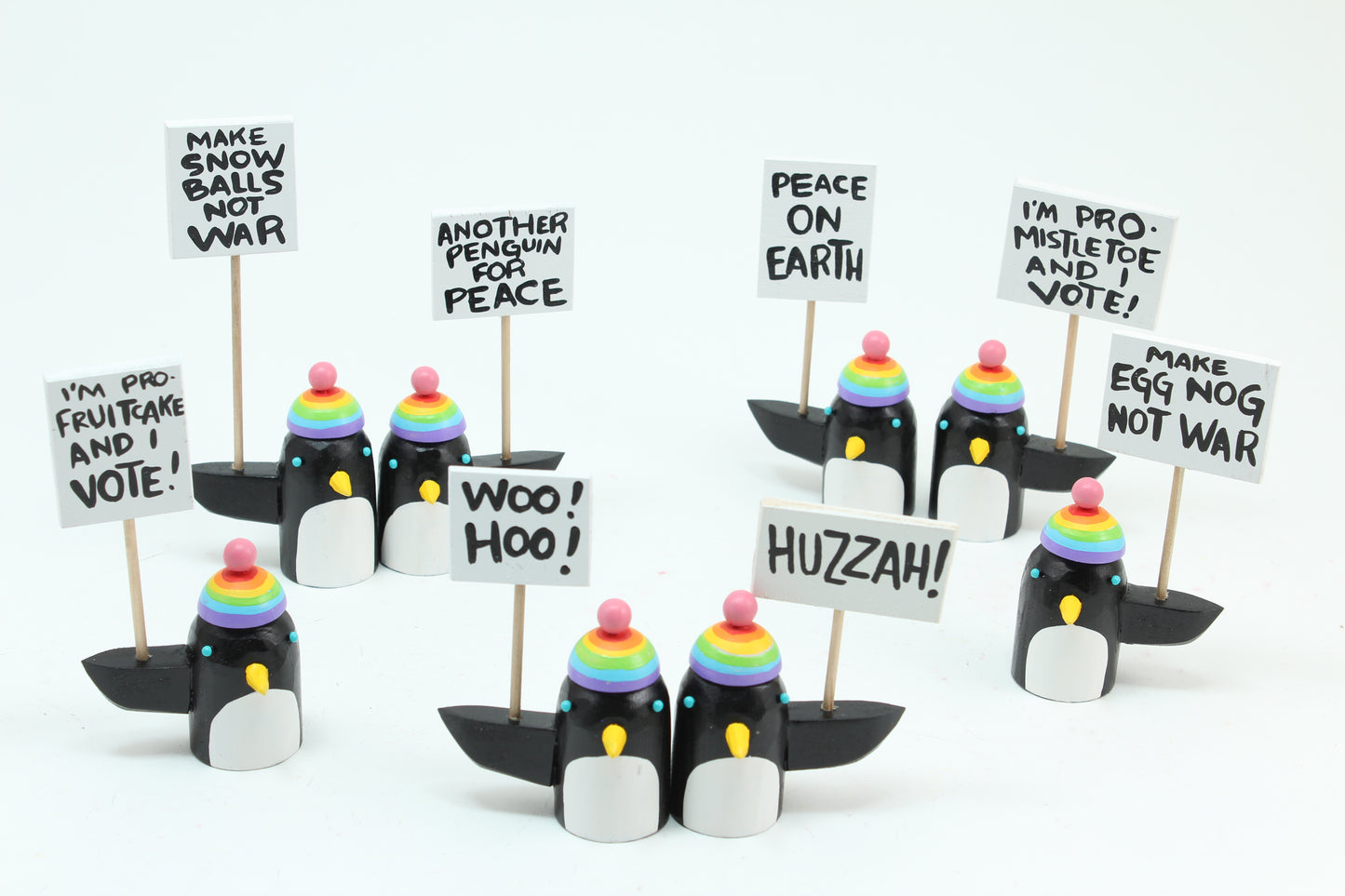 Rainbow Penguins