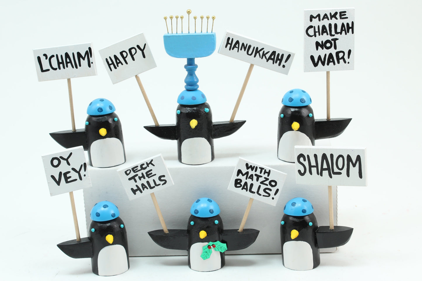 Hanukkah Penguins