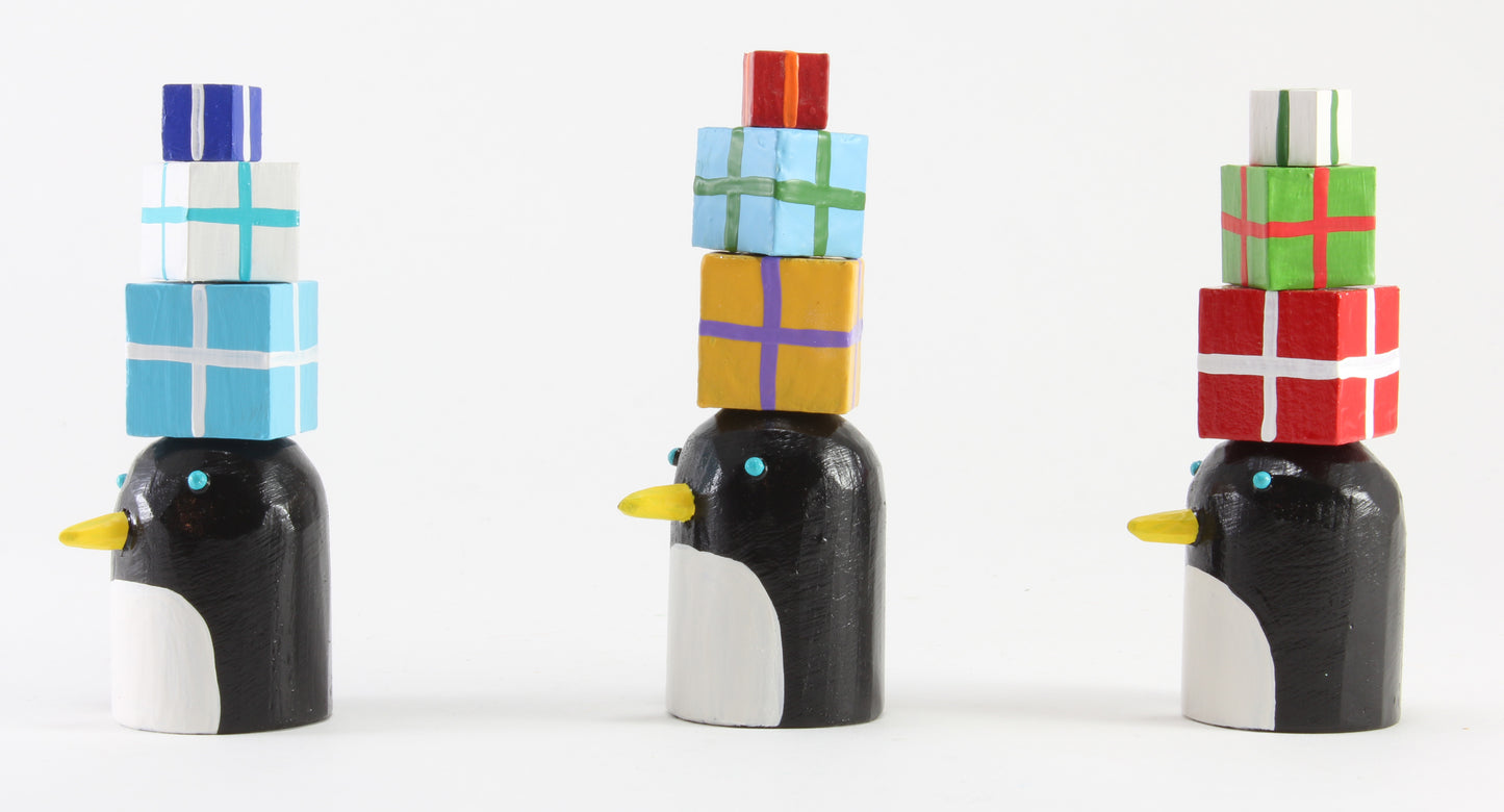 Penguins With Gifts
