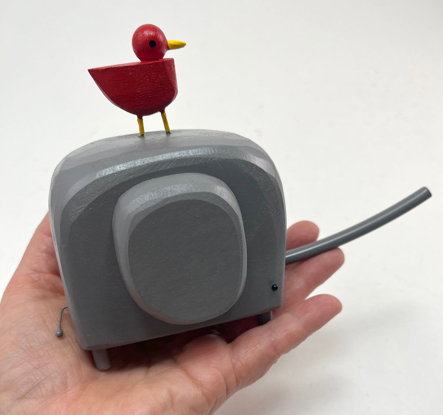 Elephant with Bird Buddy