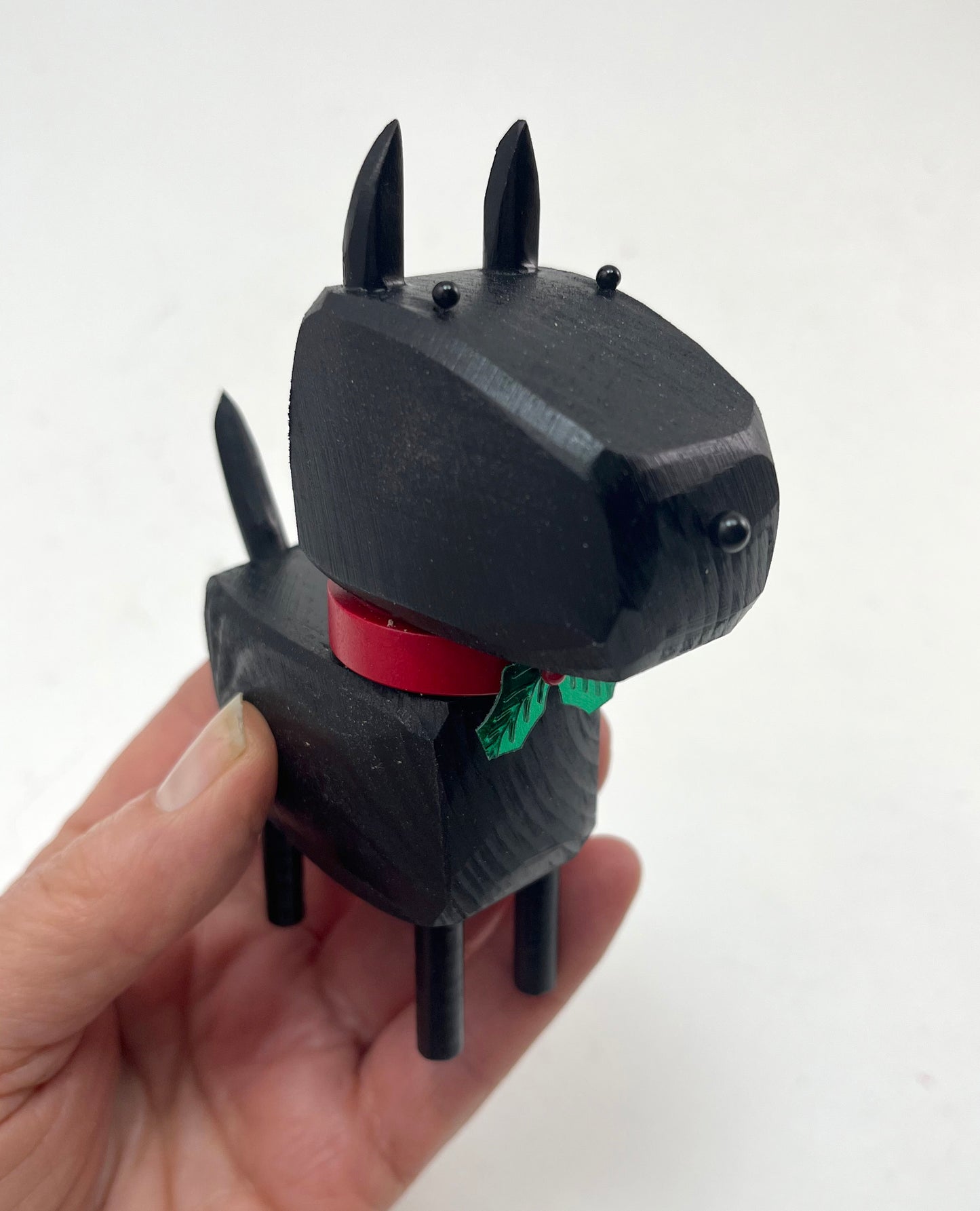 Christmas Scottie Dog Figure
