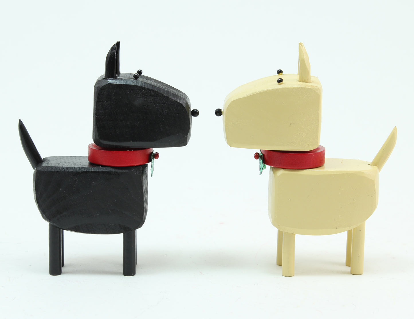Christmas Scottie Dog Figure