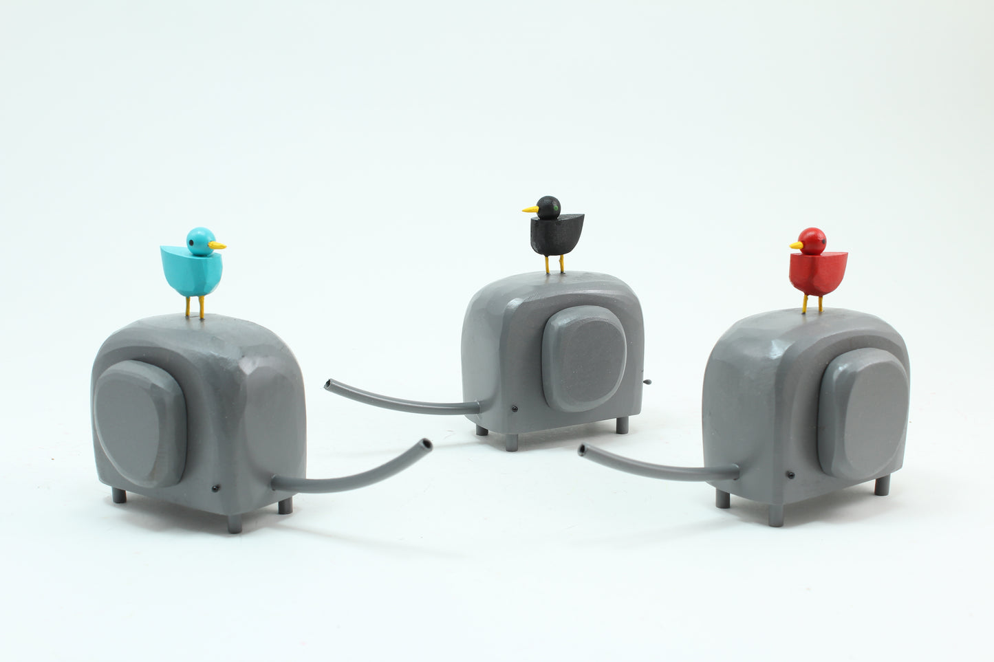 Elephant with Bird Buddy