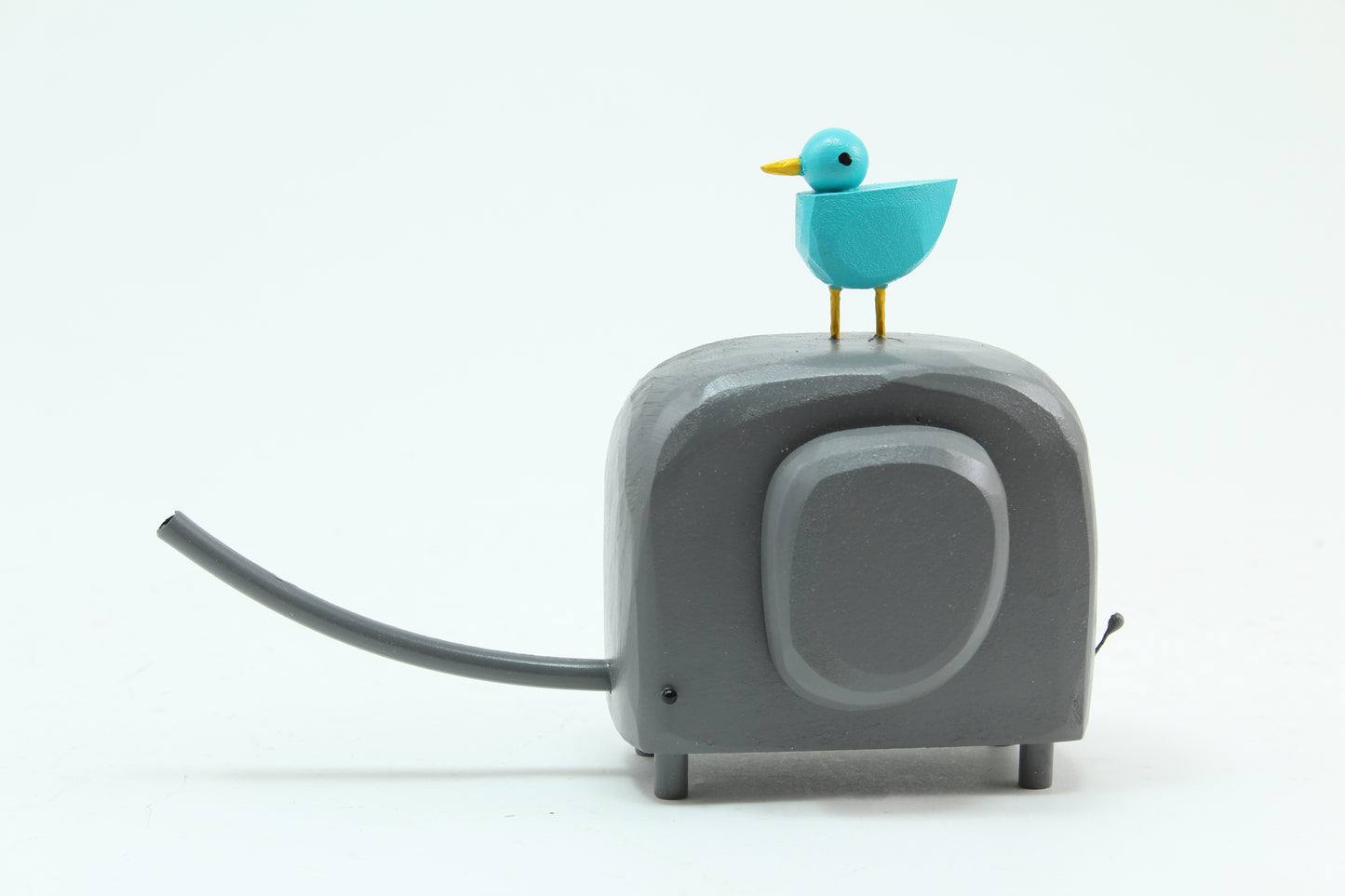 Elephant with Bird Buddy