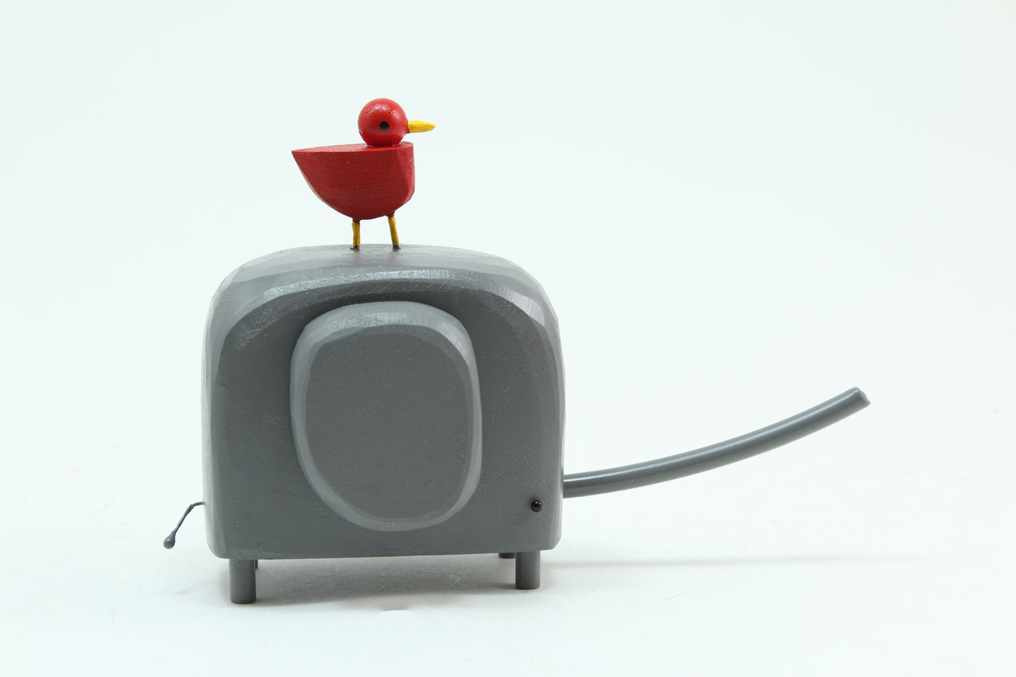 Elephant with Bird Buddy