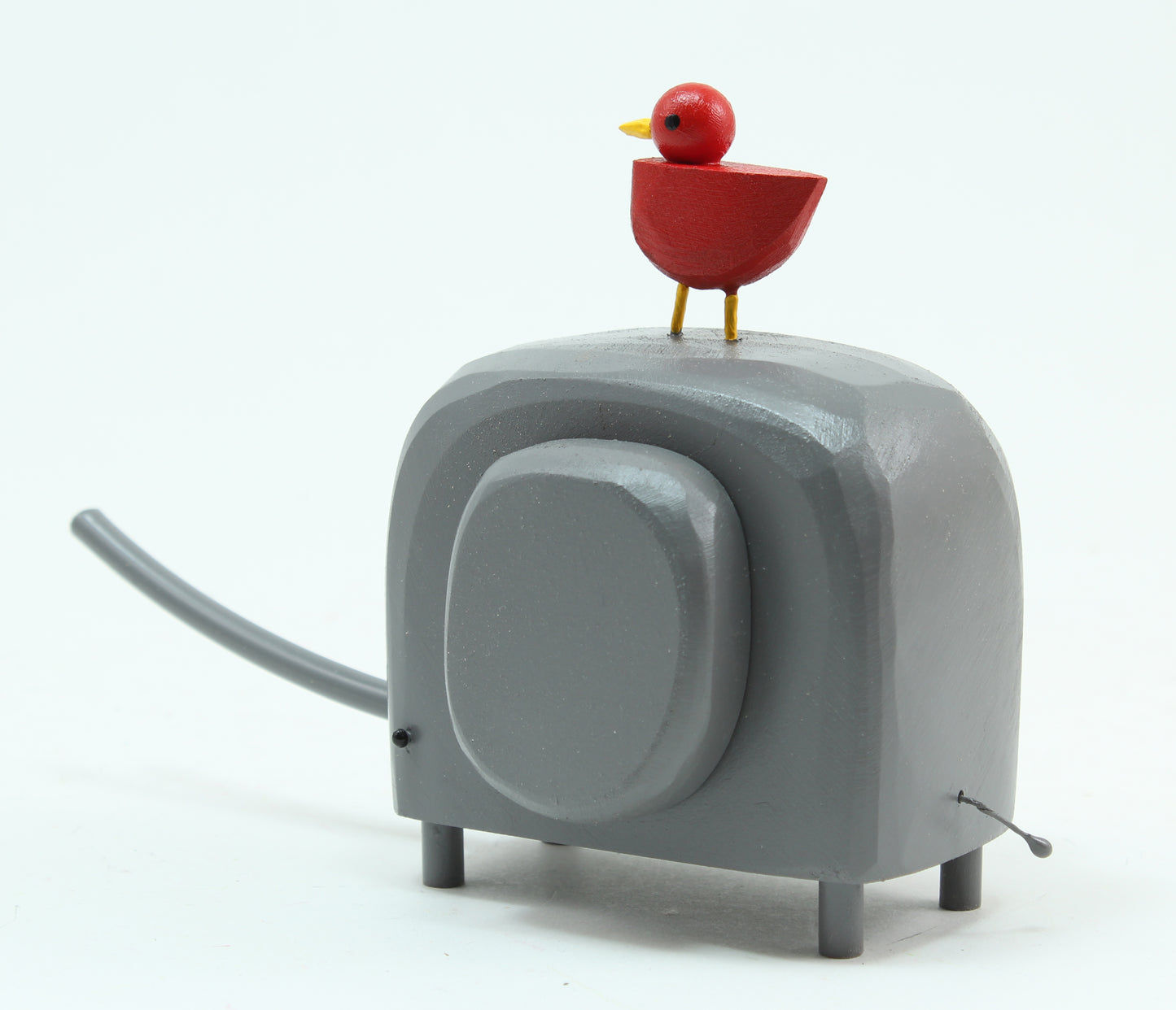 Elephant with Bird Buddy