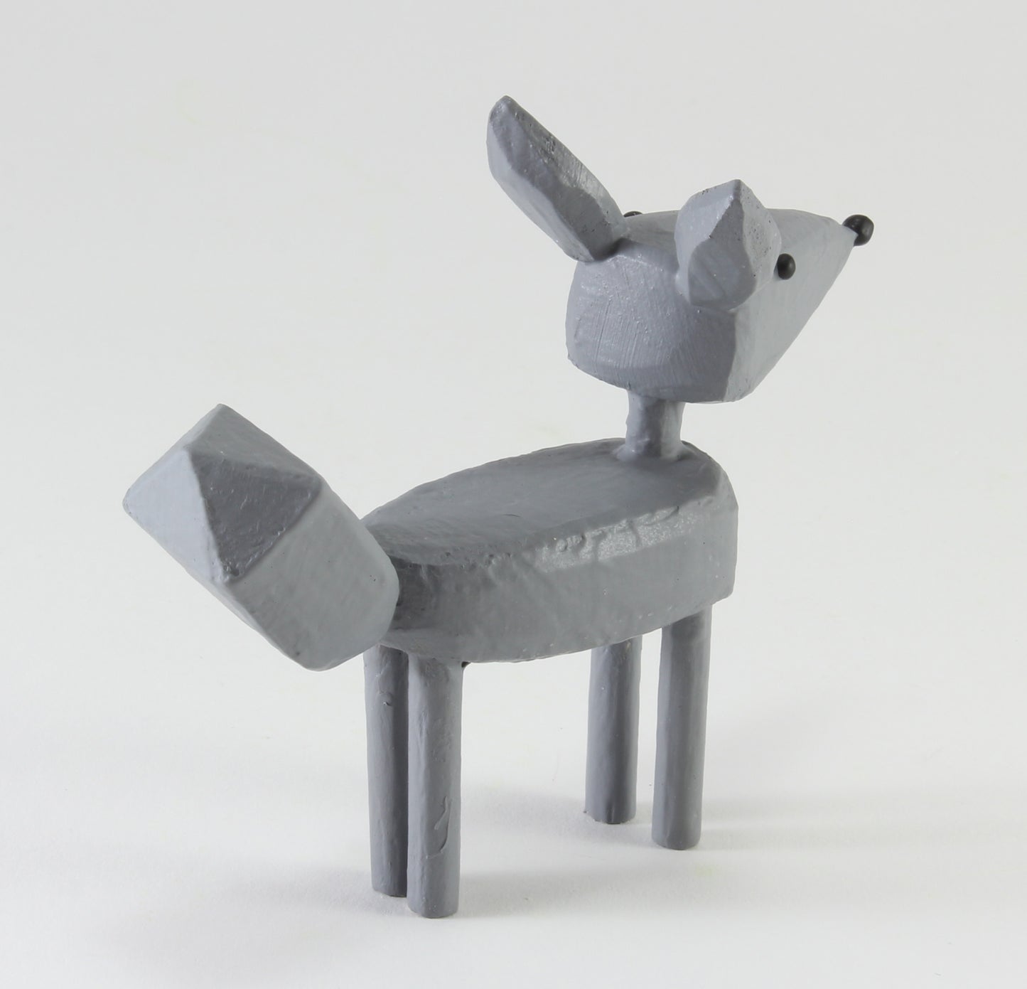 gray wolf figure