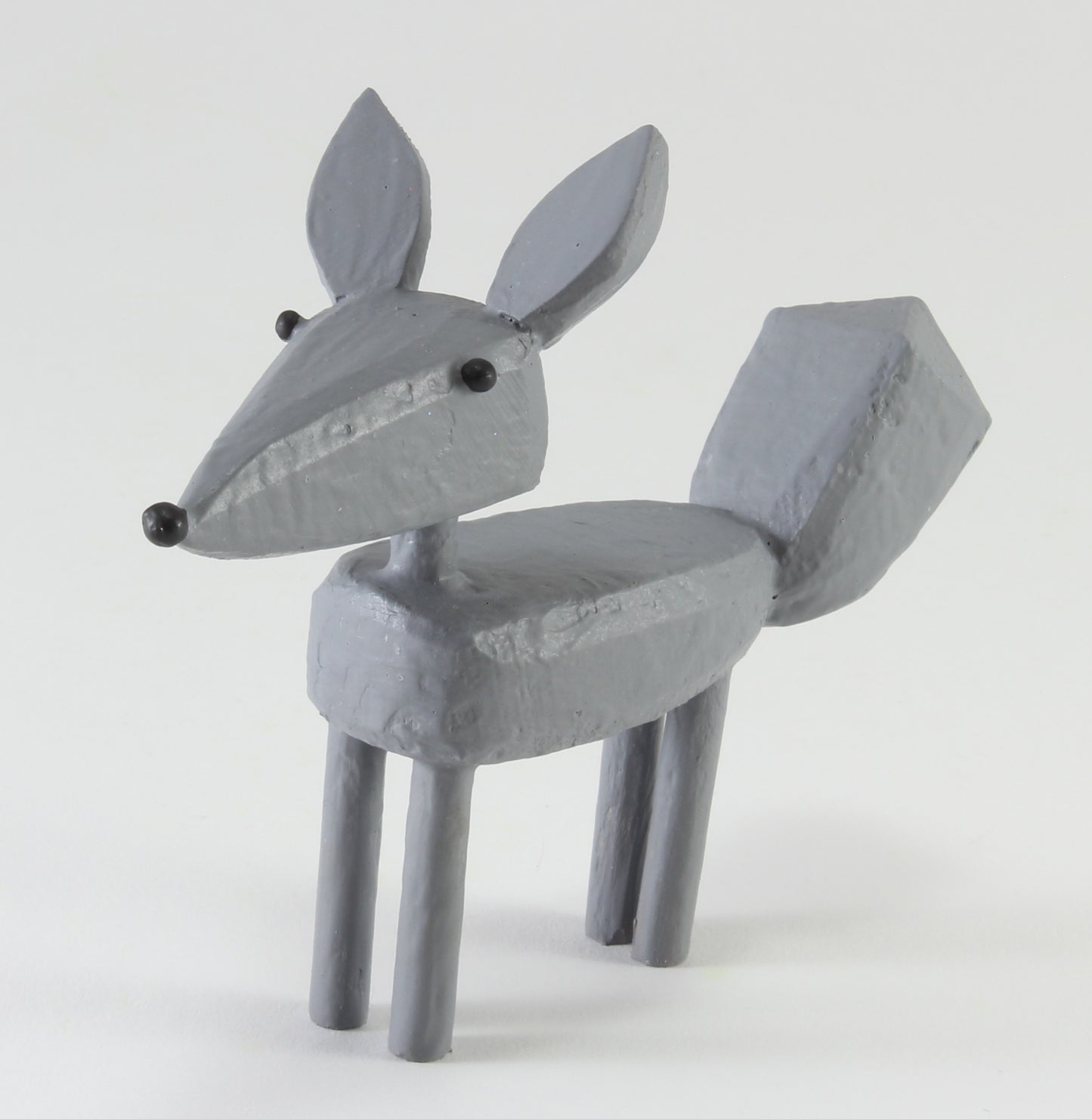 gray wolf figure